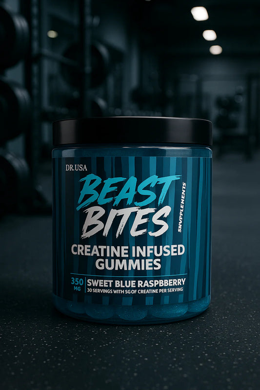 🦍 Beast Bites: Creatina en Gomitas para Potenciar tu Rendimiento