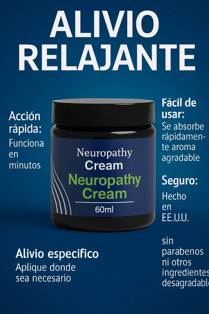 Migrastil™ Crema 2x1: Alivio Rápido para Hormigueo, Ardor y Sensibilidad en Pies y Manos