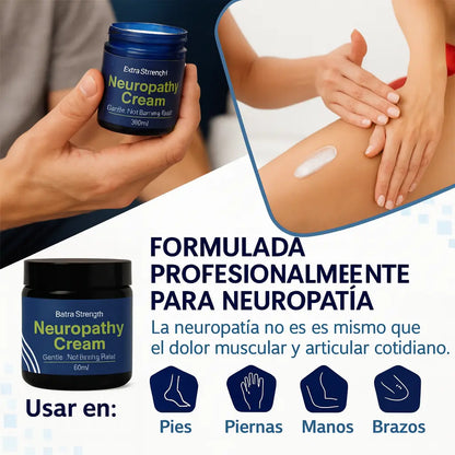 Migrastil™ Crema 2x1: Alivio Rápido para Hormigueo, Ardor y Sensibilidad en Pies y Manos
