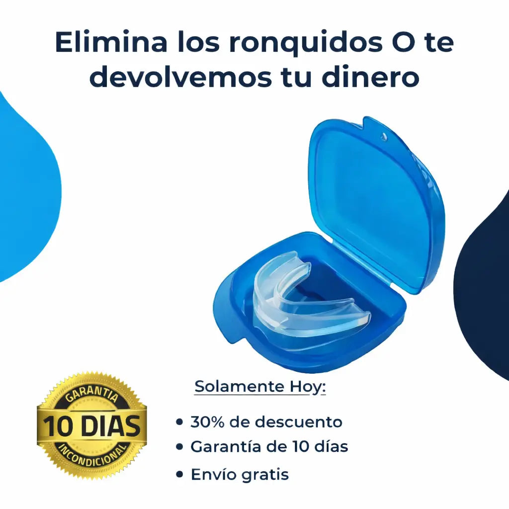 Protector Antirronquidos: Descansa Mejor y Duerme Más Tranquilo