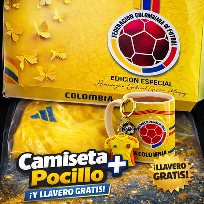 Apoya a la Selección Con Tu Camiseta Y Lleva De Regalo Pocillo y Llavero