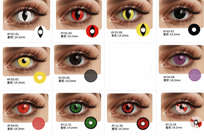 Lentes de Contacto Halloween 🎃 – Mirada Sobrenatural 👁️