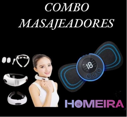 Combo masajeador de cuelo y espalda 💆🏻