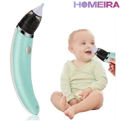 Aspirador Nasal Eléctrico🤧: Alivio Seguro y Rápido para la Congestión de tu Bebé 👶🏻