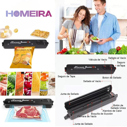 Sella-2: Conserva tus alimentos frescos hasta 25 días con solo un botón