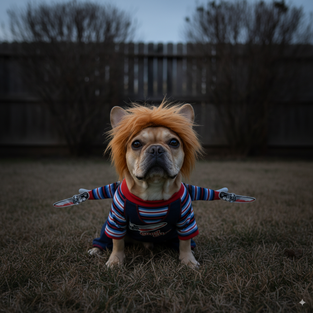 Disfraz Para Mascotas De Chucky 💀
