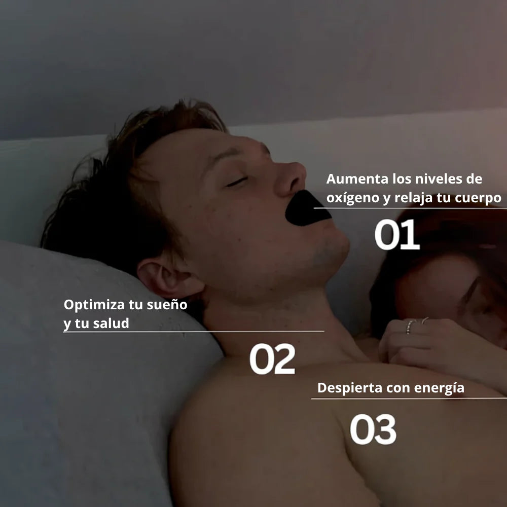 Parche Bucal Premium Tape: Descansa Mejor y Despierta con Más Energía