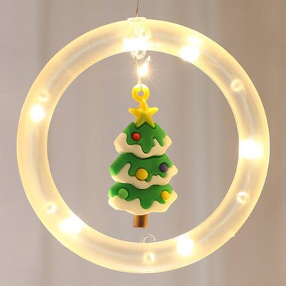 Navidad Multicolor Cascada Aros/bolas 🎄