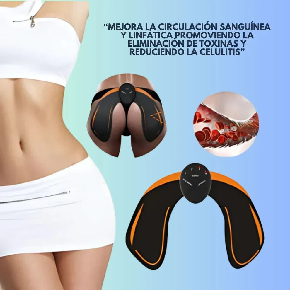Kit Tonificador EMS 2 en 1 para Glúteos y Abdomen – Estimula y activa tus músculos desde casa