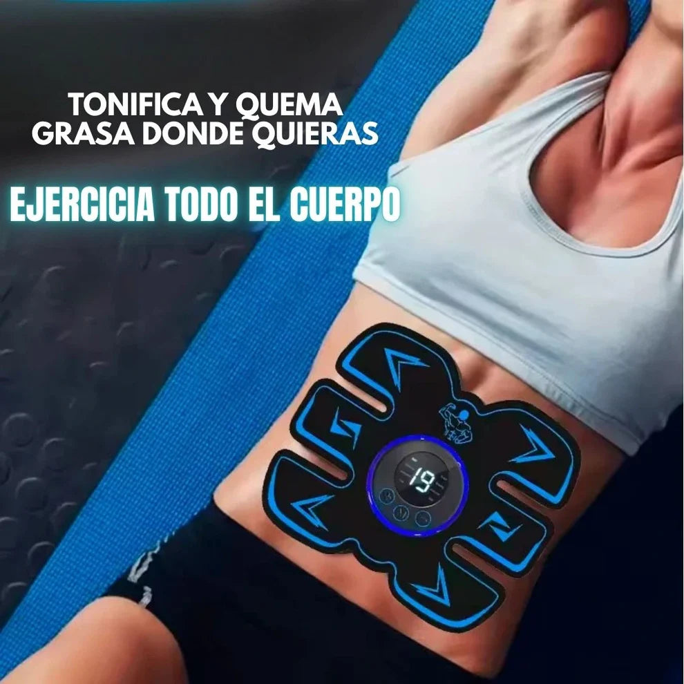 Kit Tonificador EMS 2 en 1 para Glúteos y Abdomen – Estimula y activa tus músculos desde casa