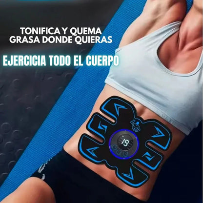 Kit Tonificador EMS 2 en 1 para Glúteos y Abdomen – Estimula y activa tus músculos desde casa