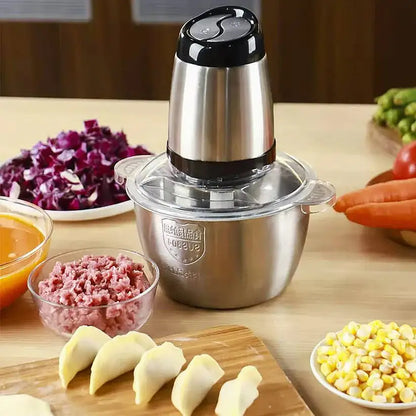 Picadora mas GRANDE Y RAPIDA 🔪 4 LITROS