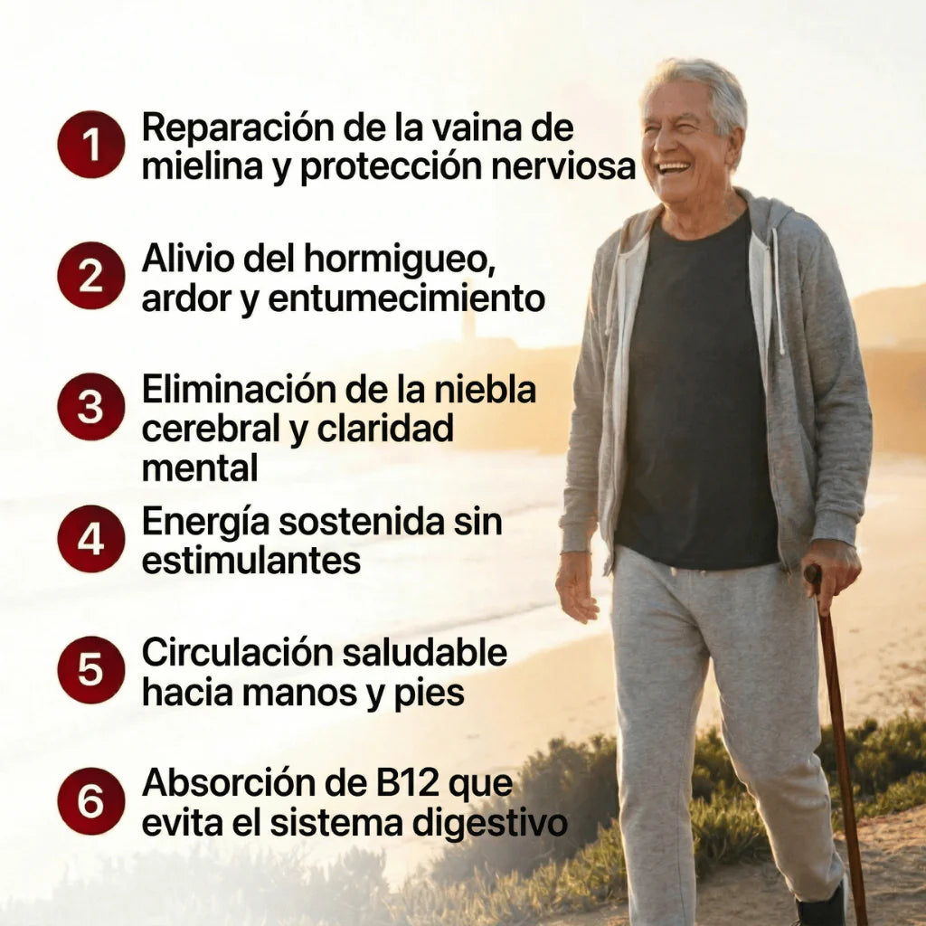 Recupera tu chispa: Complejo Vitamínico B de Alta Absorción para un día sin agotamiento-Combo 2x1