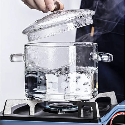 Olla De Vidrio Templado Premium 🍲