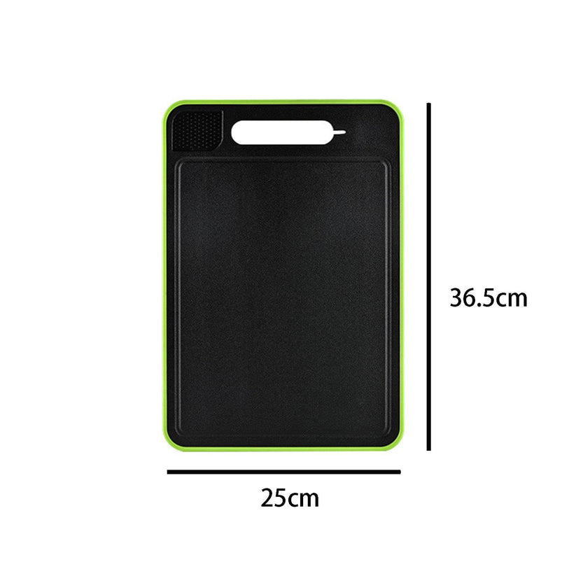 Tabla 4 en 1: Descongela en ½ tiempo + Pica, Afila y Ralla – una cocina más práctica ya mismo