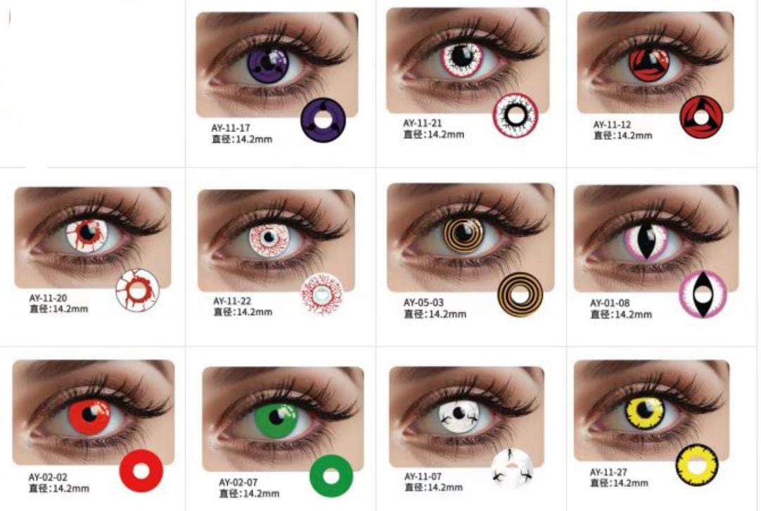 Lentes de Contacto Halloween 🎃 – Mirada Sobrenatural 👁️