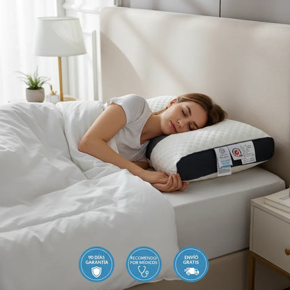 ConfortPro® | Combo x2 Almohadas de Confort + Mini Masajeador Gratis