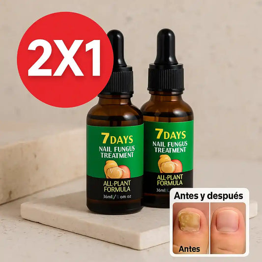 Fungiclear 7™ - Tratamiento anti hongos 100% Natural🍃