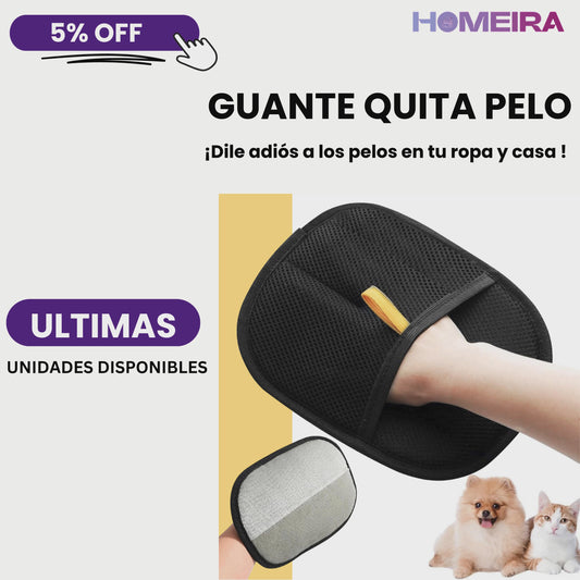 🧤💜Guante electroestático quita pelos 🙀🐶