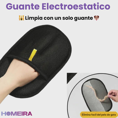 🧤💜Guante electroestático quita pelos 🙀🐶