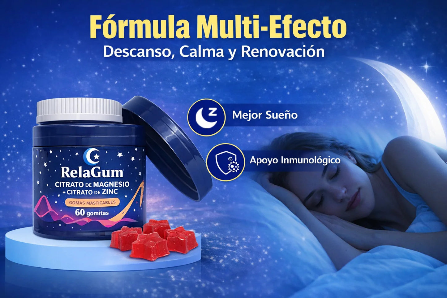 Relagum: apoyo natural para relajarte y mejorar tu rutina de sueño