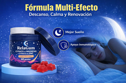 Relagum: apoyo natural para relajarte y mejorar tu rutina de sueño