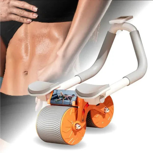 Rodillo abdominal 💪🏻: con rebote automático y pantalla inteligente